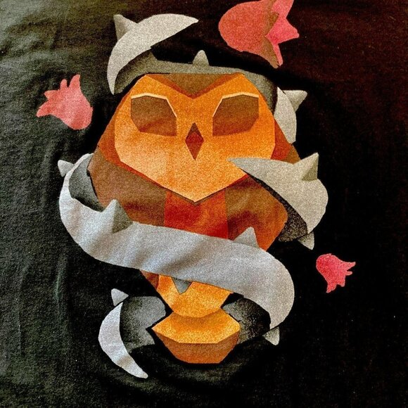 Disney Hot Topic NWT Owlhouse Owlbert Staff Tee Black Graphic T-Shirt-XS - Picture 3 of 10